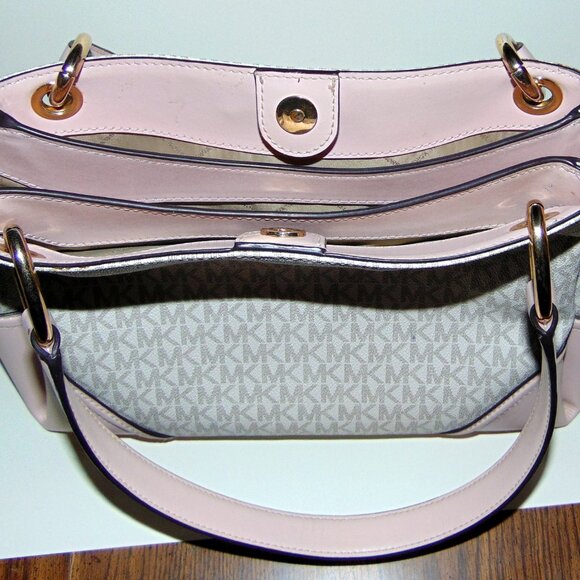 Michael Kors Large Nicole Triple Compartment Shoulder Tote Bag - Picture 8 of 9